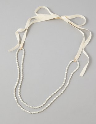 AE Beaded Tie-Back Necklace
