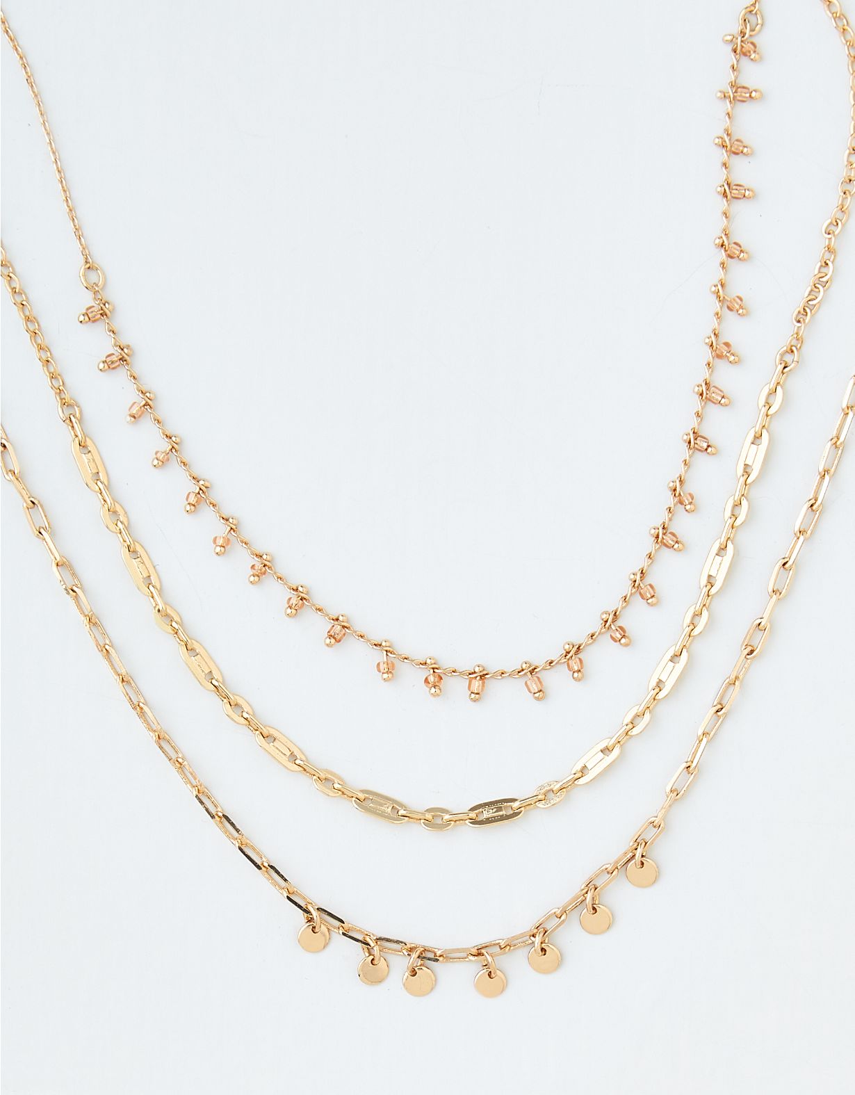 AEO Novelty Chain Necklace 3-Pack