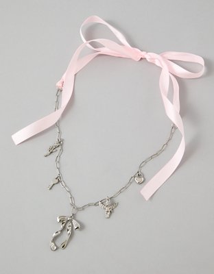 AE Silver Tie-Back Necklace