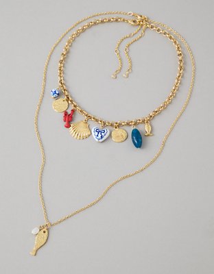 AE Pendant & Charm Necklaces 2-Pack