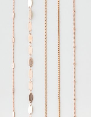 American Eagle AEO Multi Chain Choker 5-Pack — фото 2