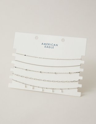 AE Pearl Choker Necklace 5-Pack