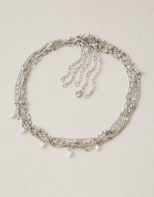 AE Pearl Choker Necklace 5-Pack
