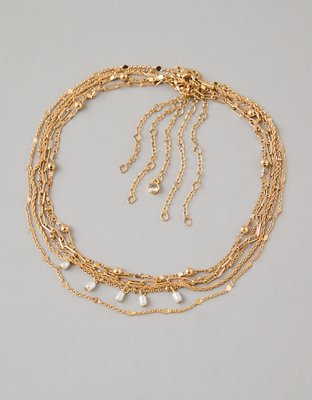 AE Pearl Choker Necklace 5-Pack