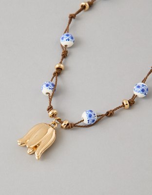 AE Corded Bead Necklace