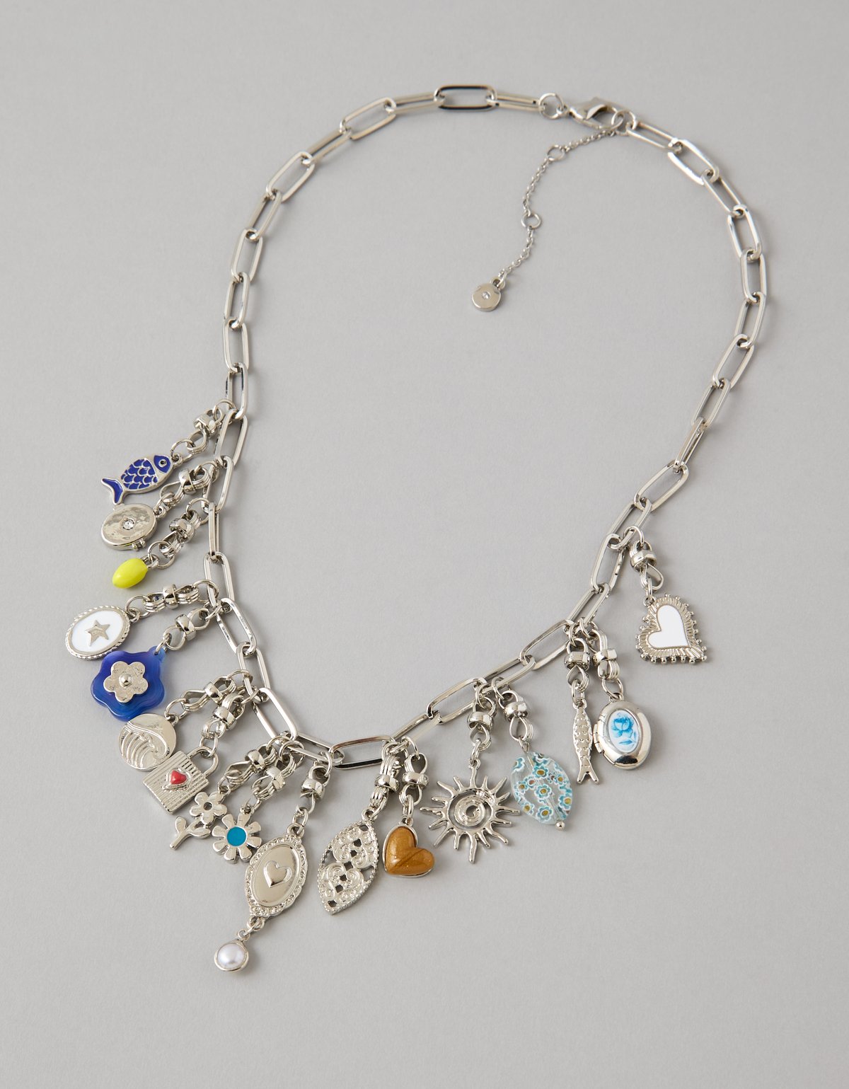 AE Silver Charm Necklace - image 2