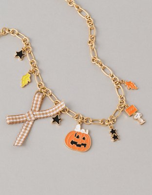 AE Snoopy Fall Charm Necklace