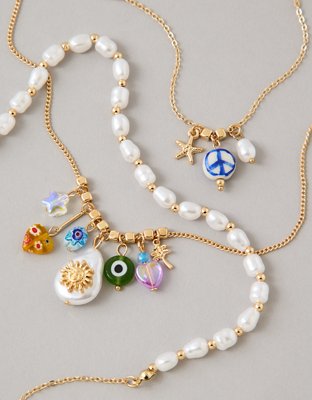 レディース 【新品】Ameri 2WAY STACKING PEARL NECKLACE