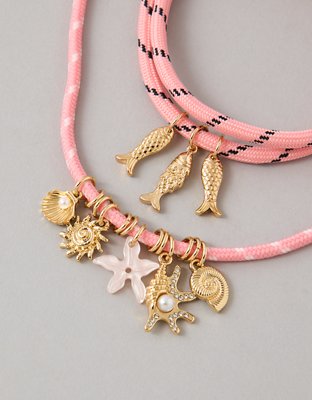 AE Corded Necklace & Bracelet Set