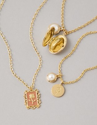 American Eagle AEO Chain Necklaces 2-Pack — фото 2