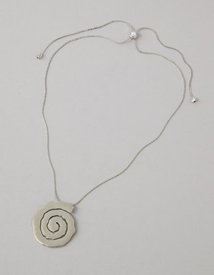 AE Swirl Pendant Necklace from American Eagle - $9.71
