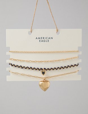 AE Assorted Chain Necklace 4-Pack