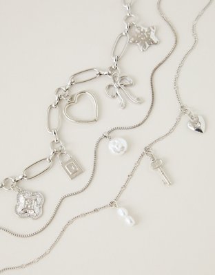 AEO Charm Necklace 3-Pack