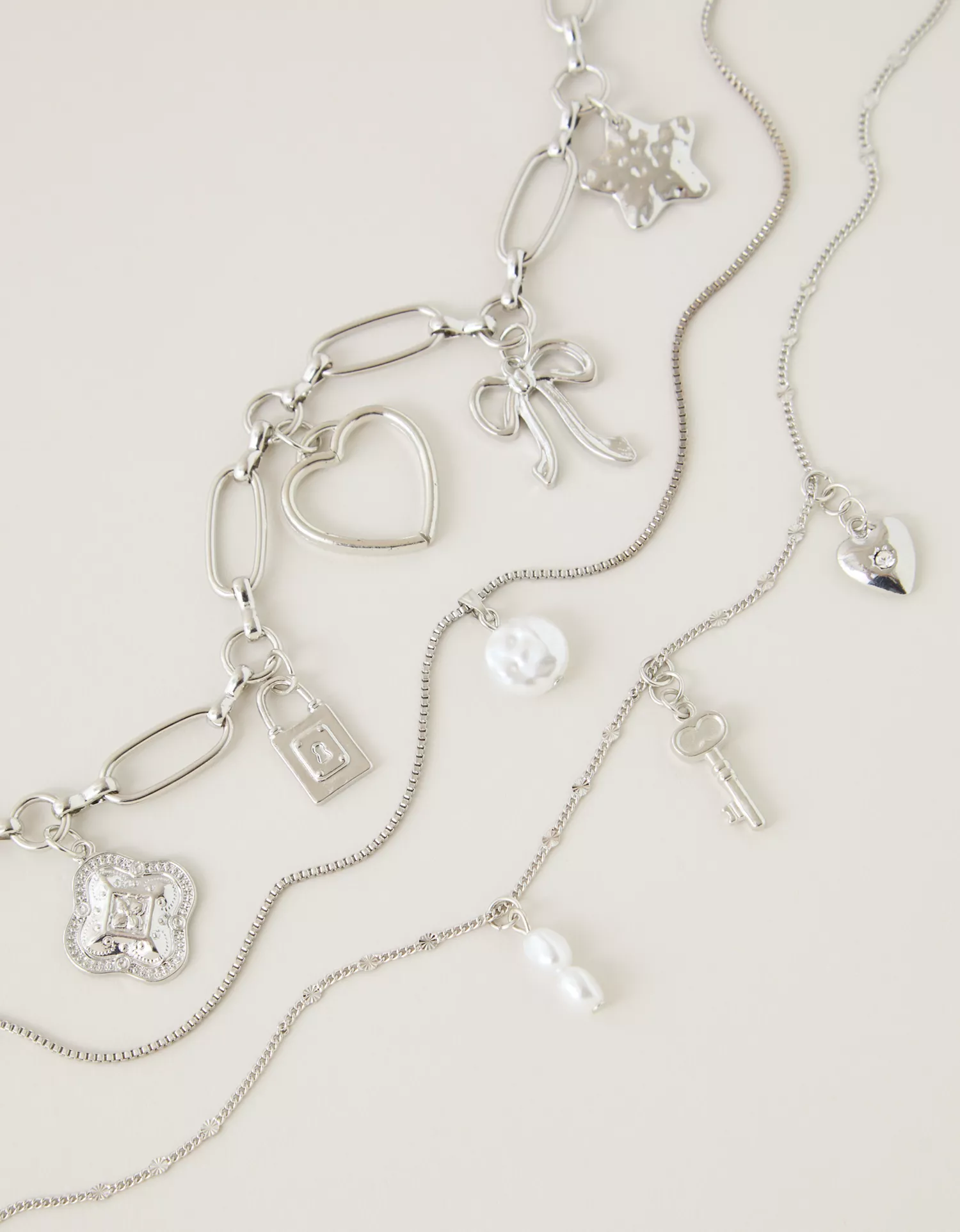 AEO Charm Necklace 3-Pack - thumbnail 2