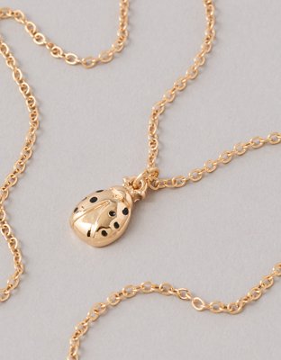 AE Ladybug Pendant Necklace