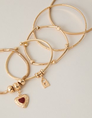AE Heart Bracelet 5-Pack