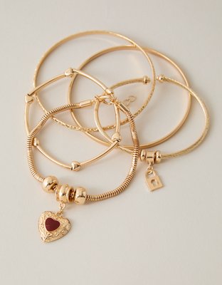 AE Heart Bracelet 5-Pack