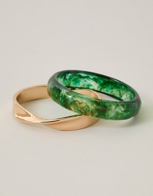 AEO Resin Bangle 2-Pack