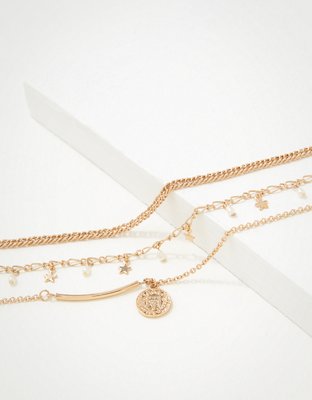 Бельё AEO Coin Bracelets, 3 шт. — American Eagle — фото 2