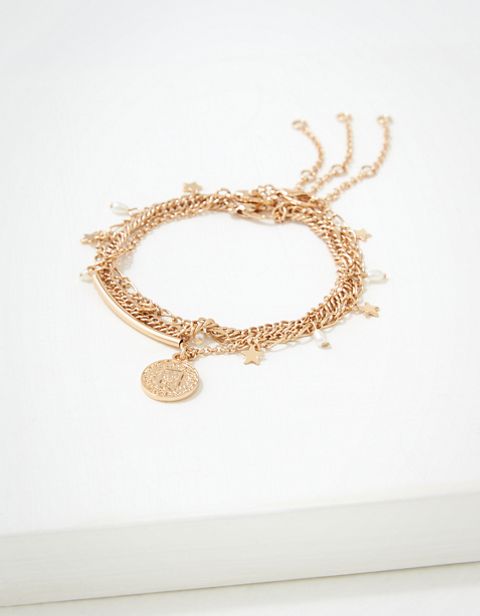 Бельё AEO Coin Bracelets, 3 шт. — American Eagle