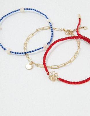 Бельё AEO Motif Bracelet, 3 шт. — American Eagle — фото 2