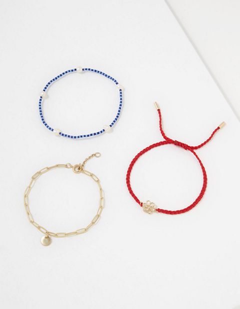 Бельё AEO Motif Bracelet, 3 шт. — American Eagle