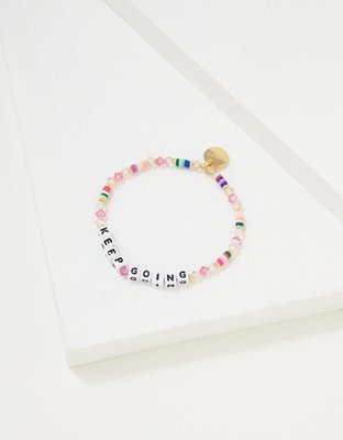 Little Words Project Keep Going Beaded Bracelet