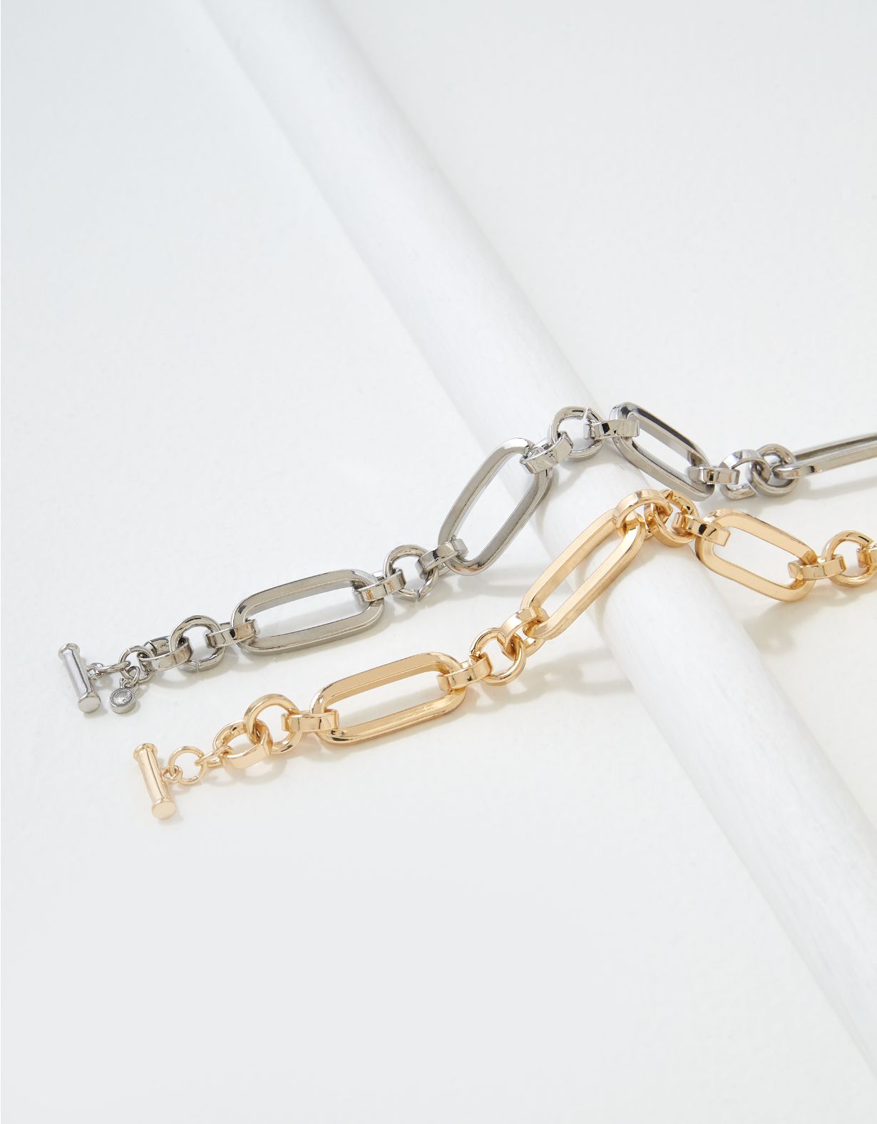 AEO Chunky Chain Link Bracelet 2-Pack