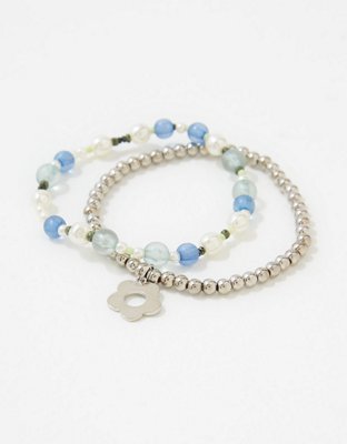 AEO Beaded Stretch Bracelet 2-Pack