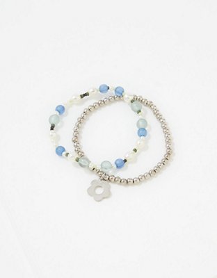 AEO Beaded Stretch Bracelet 2-Pack