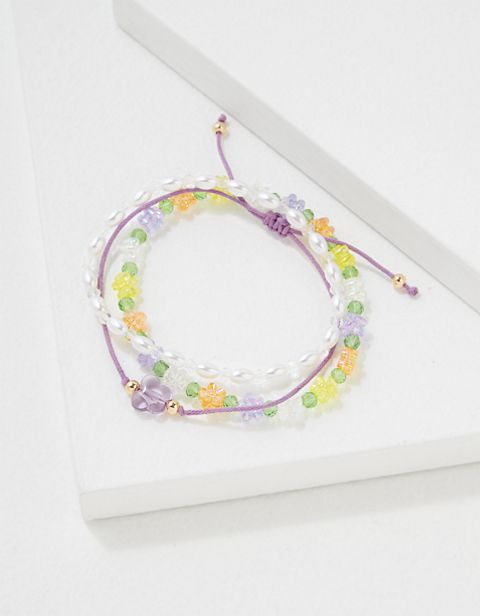 Бельё AEO Purple Bracelet, 3 шт. — American Eagle
