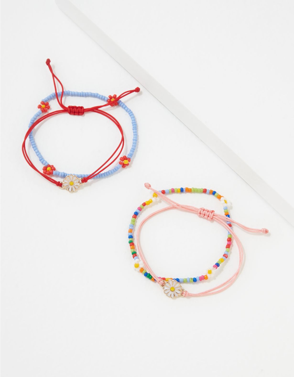 AEO Flower Friendship Bracelets
