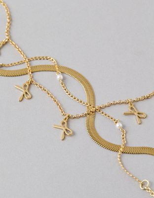 American Eagle AEO Bows Anklet 3-Pack — фото 2