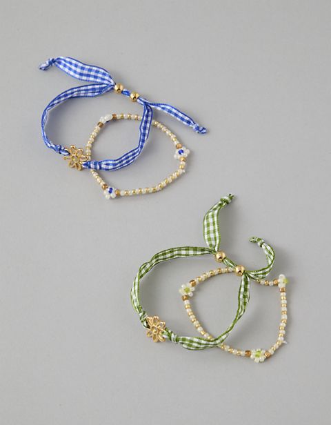 Бельё AEO Gingham Bracelet, 4 шт. — American Eagle