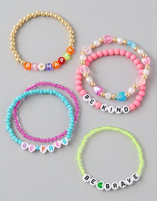 AEO Rainbow Bracelet 6-Pack