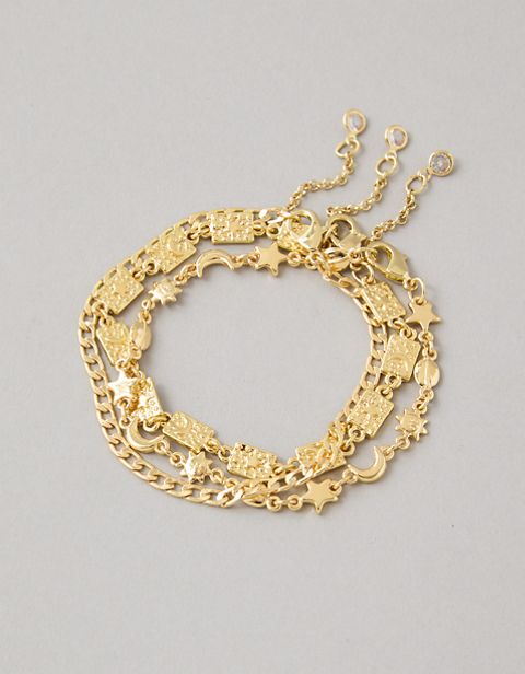 Бельё AEO Celestial Bracelet, 3 шт. — American Eagle