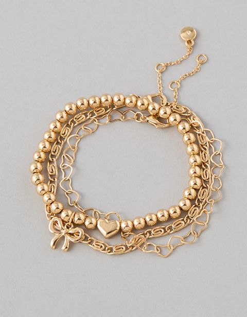 Бельё AEO Beaded Bracelets, 3 шт. — American Eagle