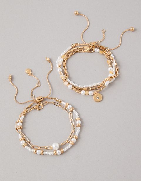Бельё AEO Pearl Bracelets, 5 шт. — American Eagle