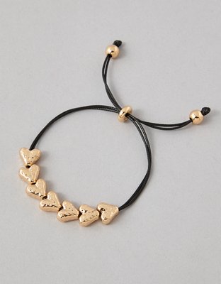 AEO Sculpted Heart Bracelet