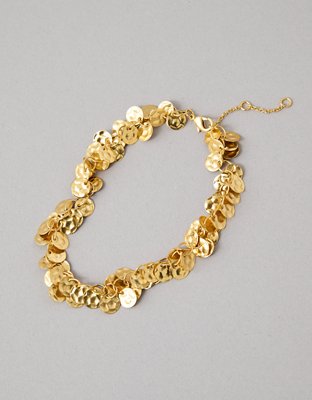 AEO Gold Disc Anklet
