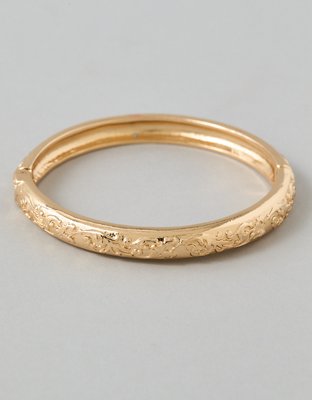 AEO Etched Bangle Bracelet