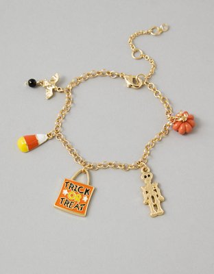 AEO Brazalete con Dijes de Halloween