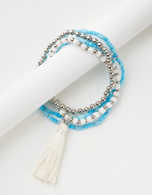Бельё AEO Tassel Bracelets, 3 шт. — American Eagle — фото 2