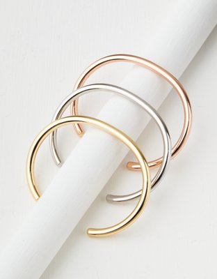 AEO Silver Cuff Bracelet