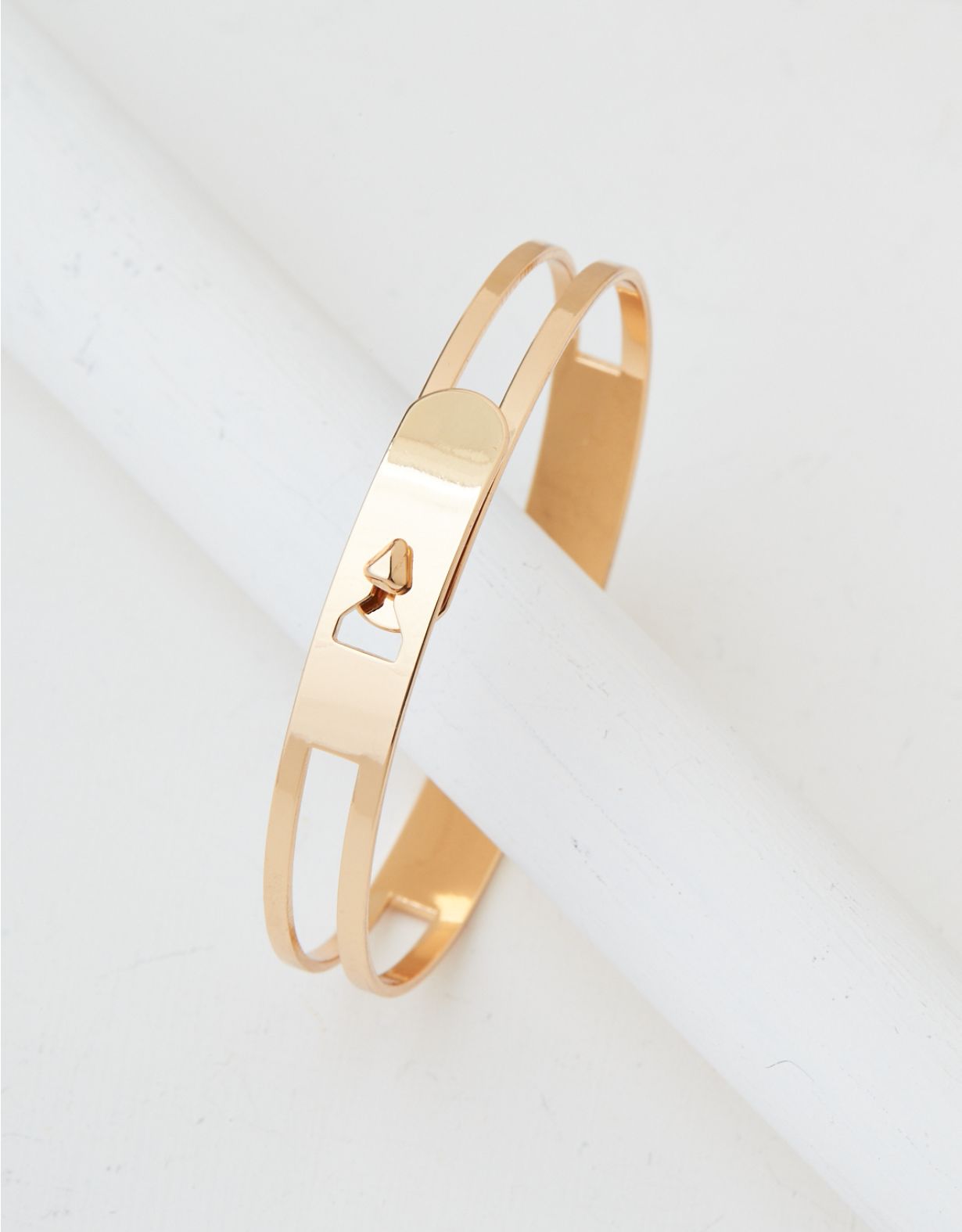 AEO Gold Bangle Bracelet