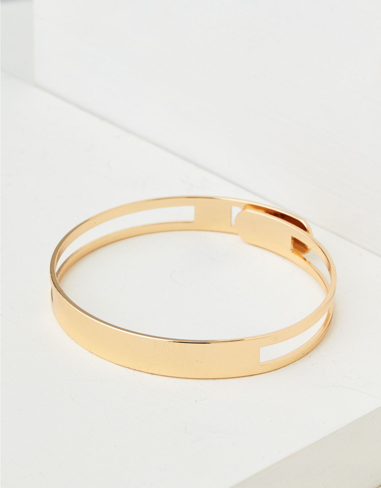 AEO Gold Bangle Bracelet