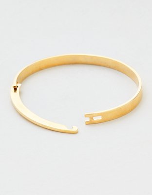 AEO Gold Bangle Bracelet
