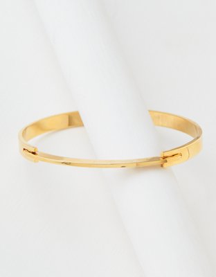AEO Gold Bangle Bracelet
