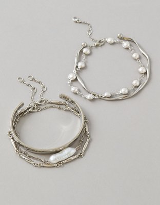 AE Chain & Cuff Bracelet 5-Pack from American Eagle - $19.95