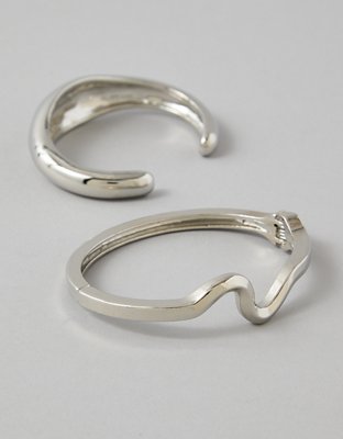 AEO Wave Hinge Bracelet 2-Pack